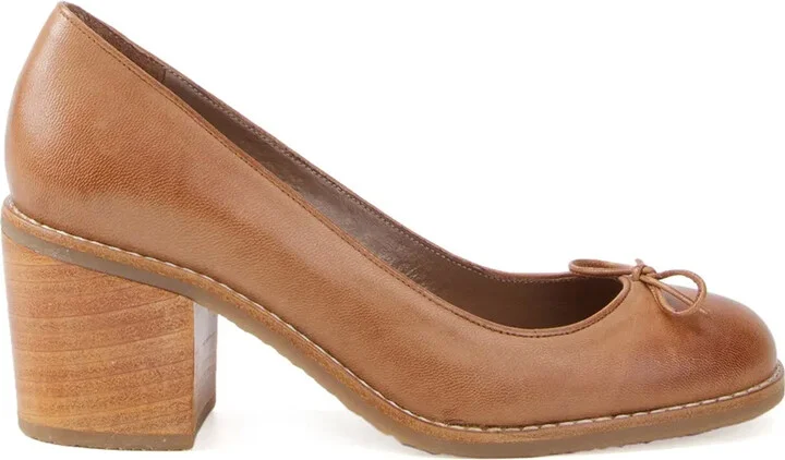 Chunky Heel Pumps