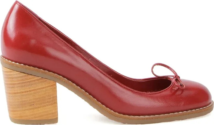 Chunky Heel Pumps