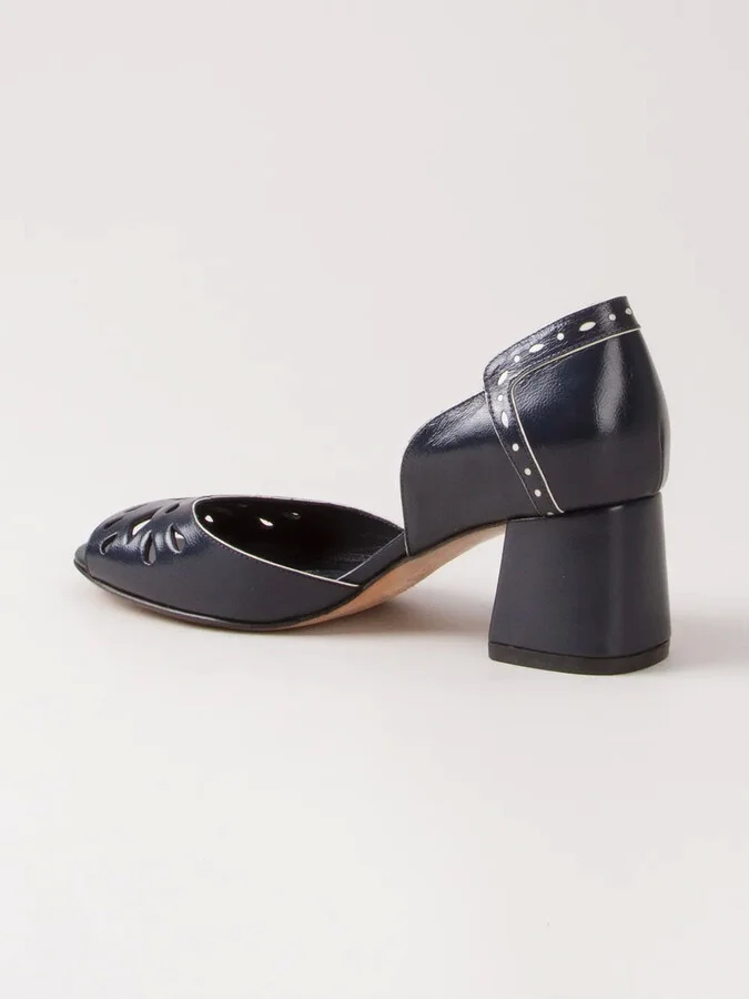 Chunky Heel Sandals - Image 4