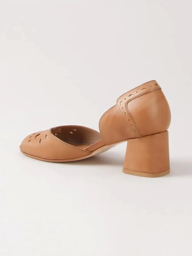 Chunky Heel Sandals - Image 4