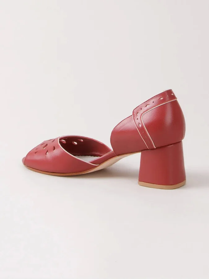 Chunky Heel Sandals - Image 3