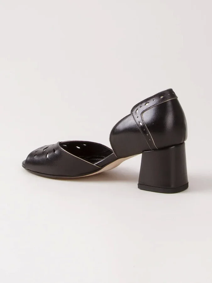 Chunky Heel Sandals - Image 4