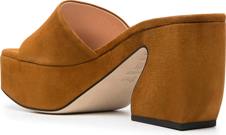 Chunky-Heel Suede Sandals - Image 3