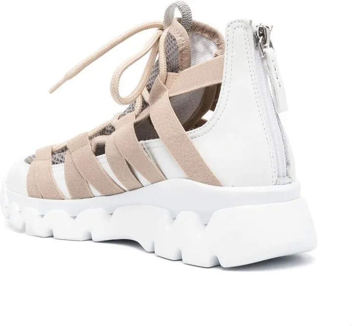 Chunky Lace-Front Sneakers - Image 3