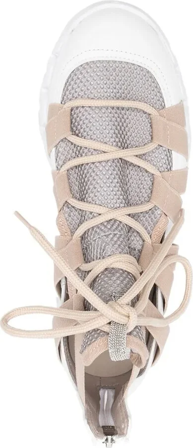 Chunky Lace-Front Sneakers - Image 4