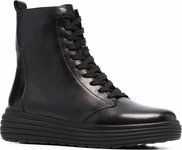 Chunky Lace-Up Boots - Image 2