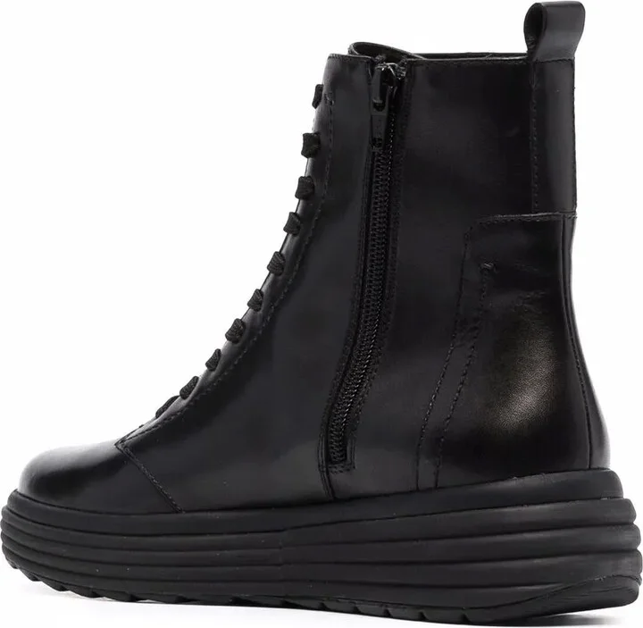 Chunky Lace-Up Boots - Image 3