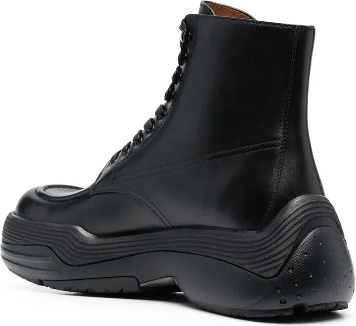 Chunky Lace-Up Boots - Image 3