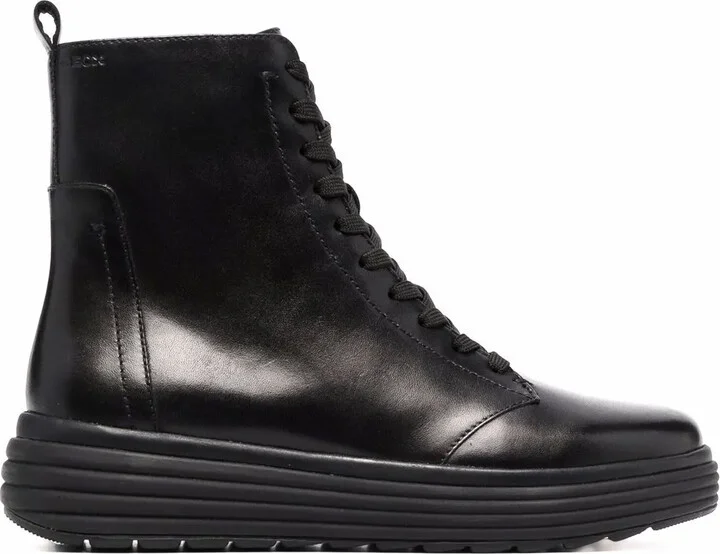 Chunky Lace-Up Boots
