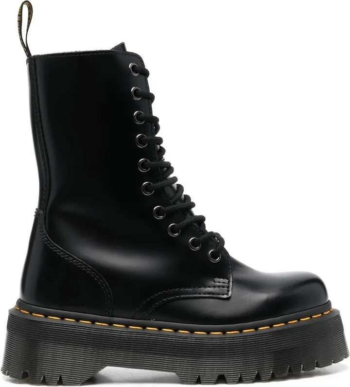 Chunky Lace-Up Boots