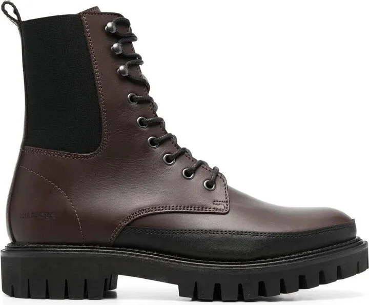 Chunky Lace-Up Boots