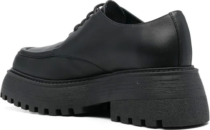 Chunky Lace-Up Loafers - Image 3