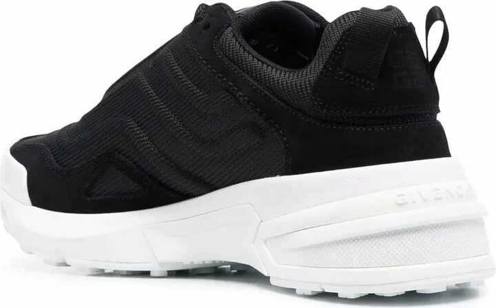 Chunky Lace-Up Low-Top Sneakers - Image 3
