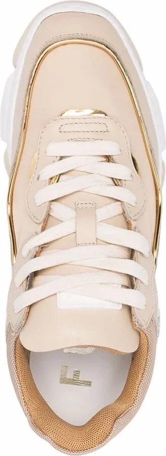 Chunky Lace-Up Sneakers - Image 4