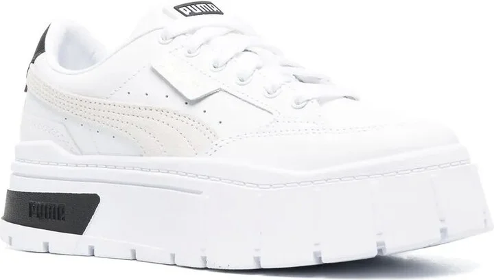 Chunky Lace-Up Sneakers - Image 2