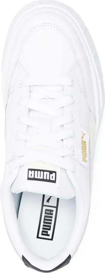 Chunky Lace-Up Sneakers - Image 4
