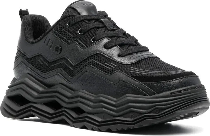 Chunky Lace-Up Sneakers - Image 2