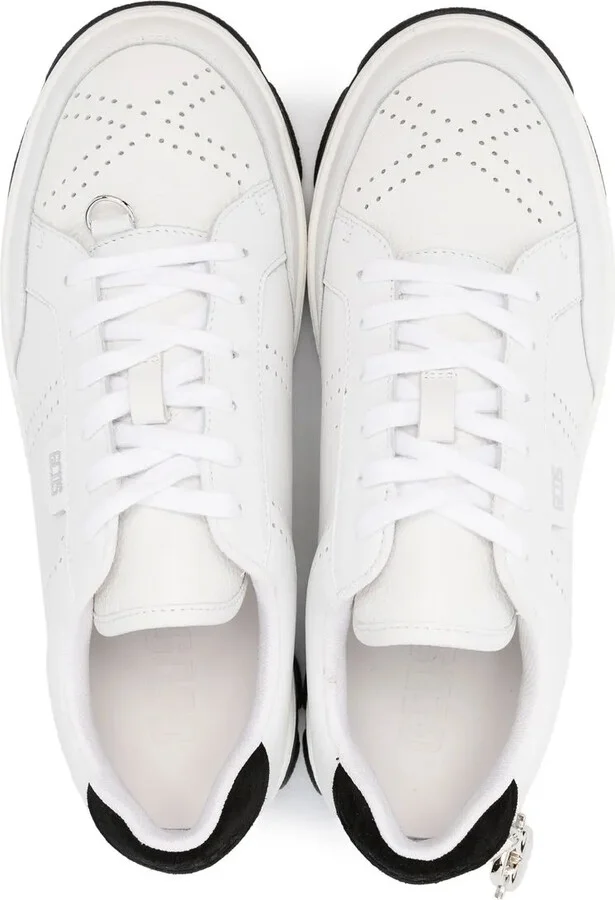 Chunky Lace-Up Sneakers - Image 4