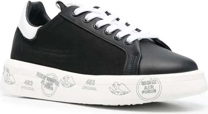 Chunky Lace-Up Sneakers - Image 2