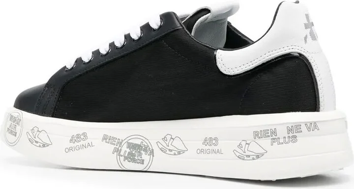Chunky Lace-Up Sneakers - Image 3