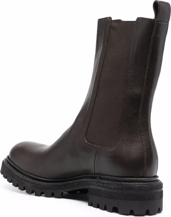 Chunky Leather Boots - Image 3