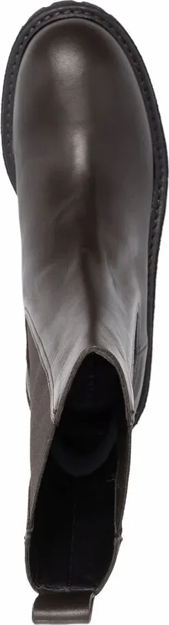 Chunky Leather Boots - Image 4
