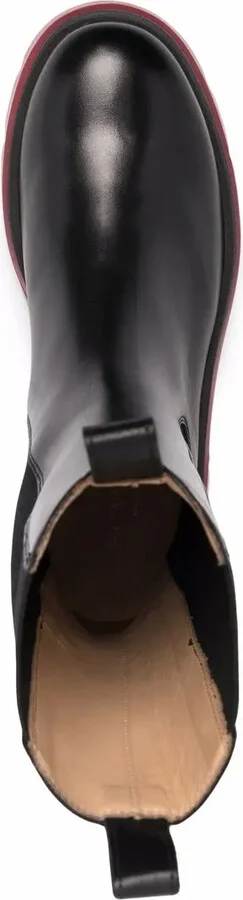 Chunky Leather Boots - Image 4