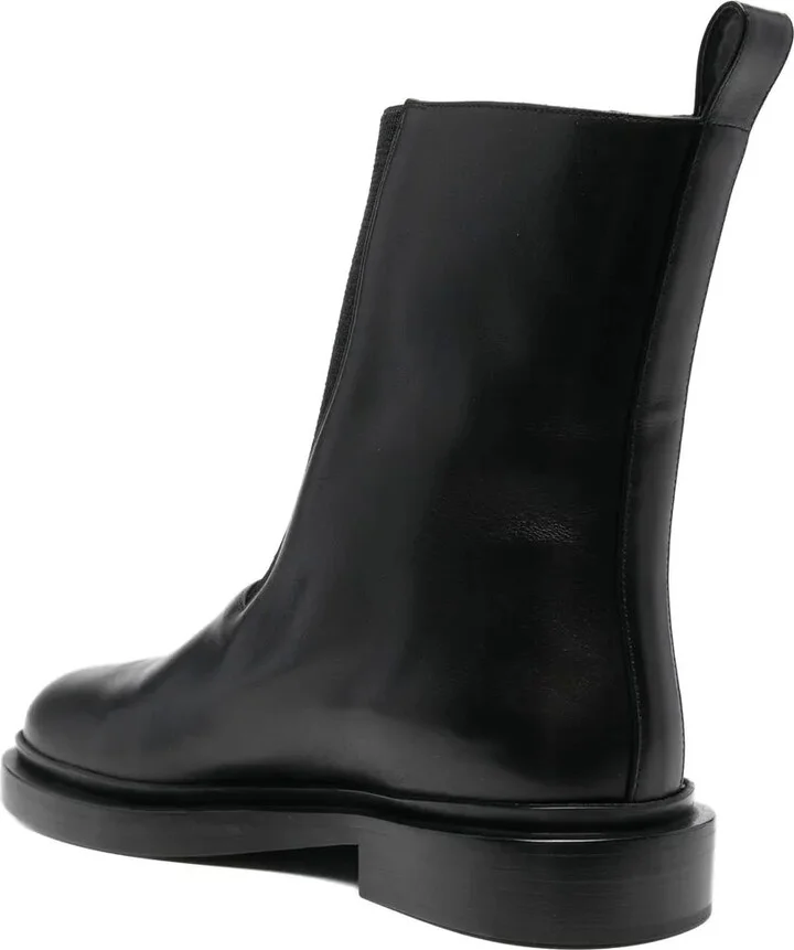 Chunky Leather Boots - Image 3
