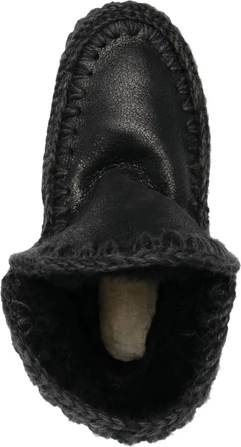 Chunky Leather Boots - Image 4