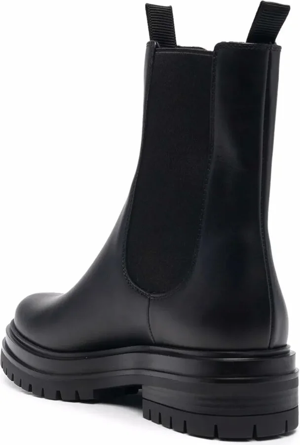 chunky leather Chelsea boots - Image 3
