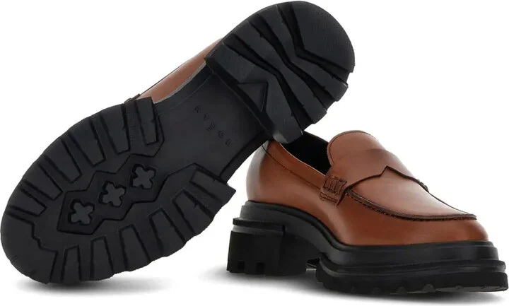 Chunky Leather Loafers - Image 5