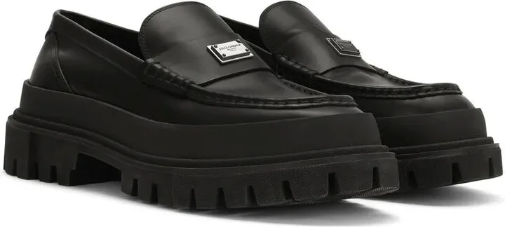 Chunky Leather Loafers - Image 2