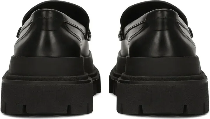 Chunky Leather Loafers - Image 3