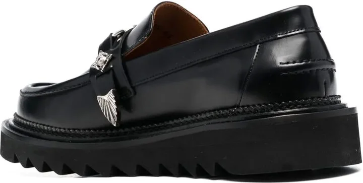 Chunky Leather Loafers - Image 3