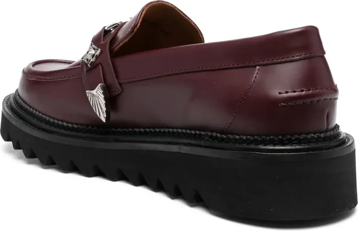 Chunky Leather Loafers - Image 3