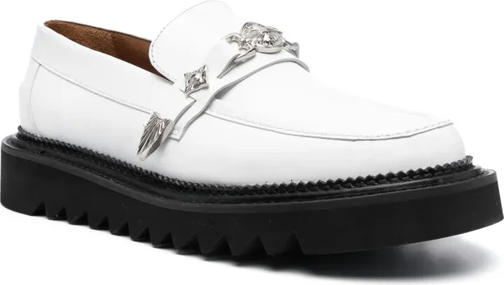 Chunky Leather Loafers - Image 2