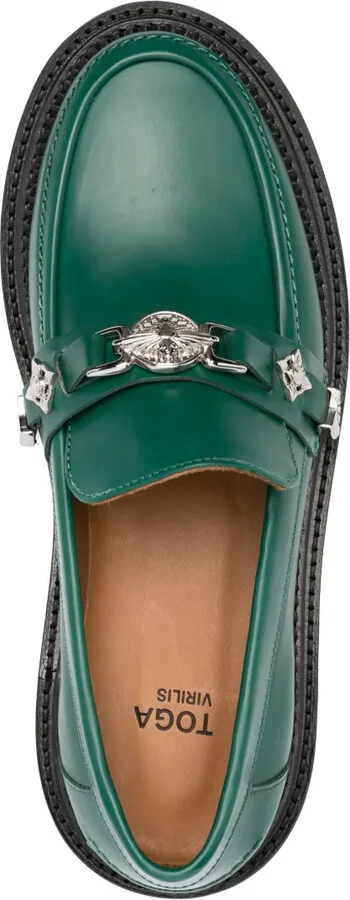 Chunky Leather Loafers - Image 4