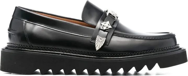 Chunky Leather Loafers