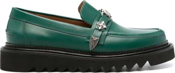 Chunky Leather Loafers