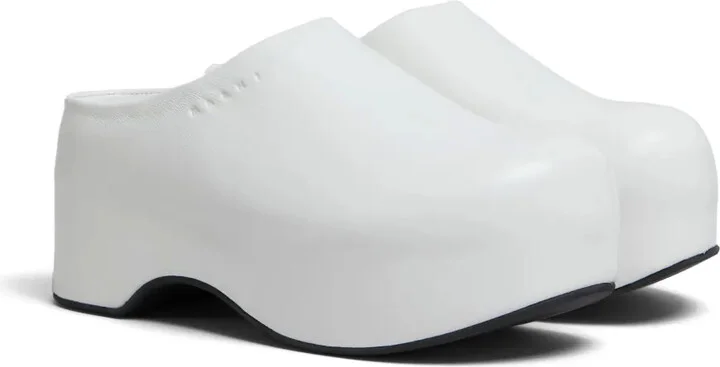 Chunky Leather Mules - Image 2
