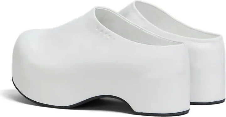 Chunky Leather Mules - Image 3