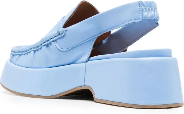 Chunky Leather Mules - Image 3