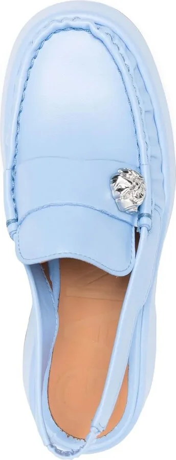 Chunky Leather Mules - Image 4