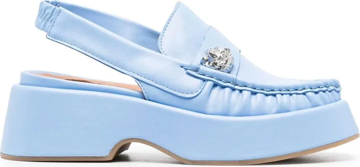 Chunky Leather Mules