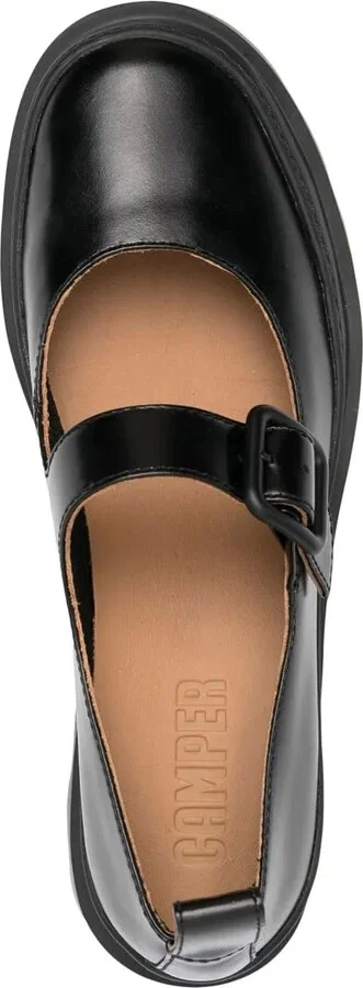 Chunky Leather Pumps - Image 4