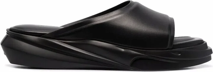 Chunky Open-Toe Slides