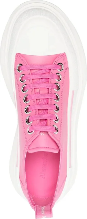 Chunky Platform Lace-Up Sneakers - Image 4