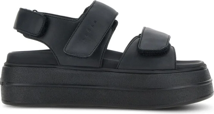 Chunky Platform Sandals With Adjustable Straps