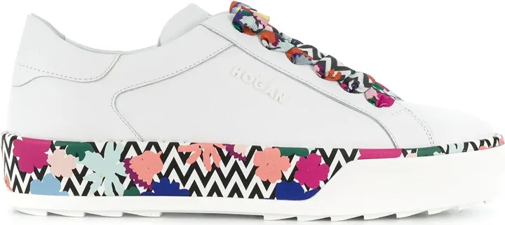 Chunky Printed Sole Sneakers