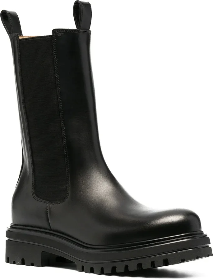 Chunky Rubber-Sole Boots - Image 2